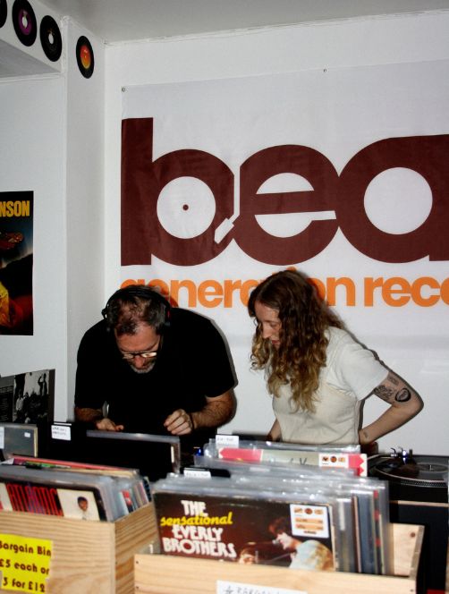Get married in an Edinburgh vinyl store with Catriona Tanner wedding celebrant